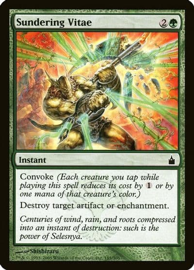 Sundering Vitae Ravnica: City of Guilds Magic card