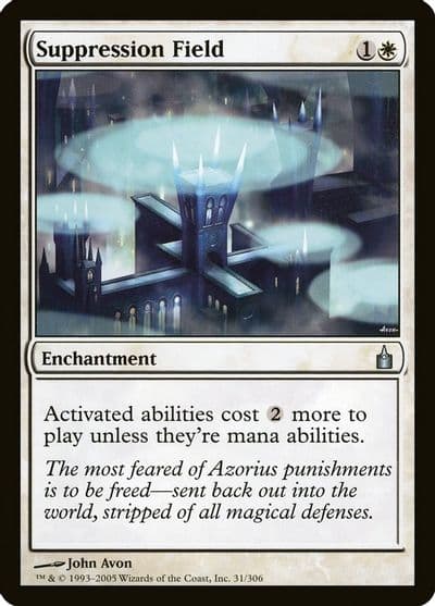 Suppression Field Ravnica: City of Guilds Magic card