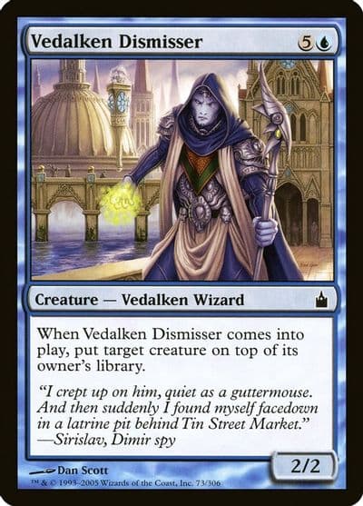 Vedalken Dismisser Ravnica: City of Guilds Magic card