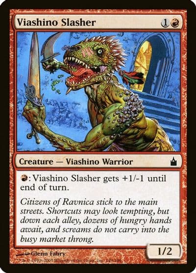 Viashino Slasher Ravnica: City of Guilds Magic card
