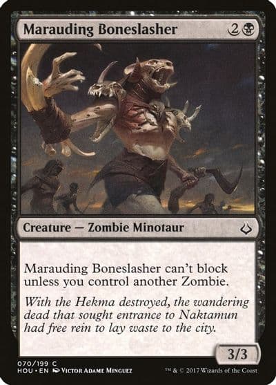 Marauding Boneslasher Hour of Devastation Magic card