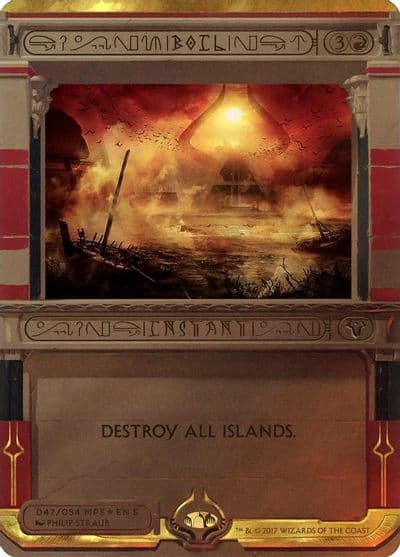 Boil Masterpiece Series: Amonkhet Invocations Magic card