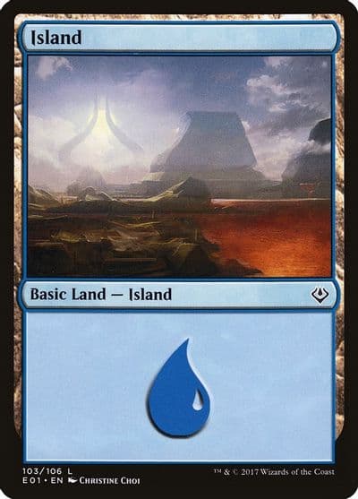 Island 103 Archenemy: Nicol Bolas Magic card