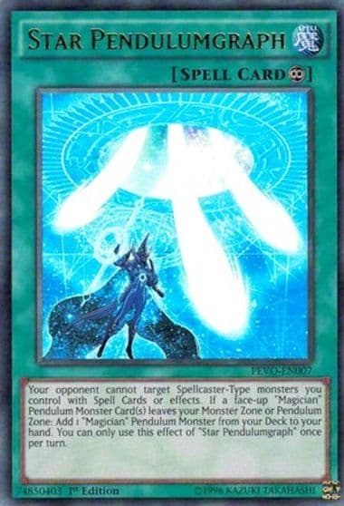 Star Pendulumgraph Pendulum Evolution Yu-Gi-Oh! card