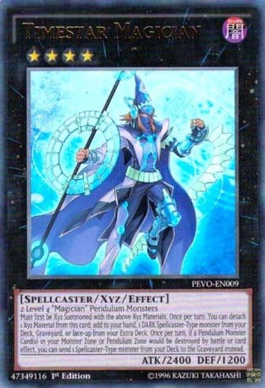 Timestar Magician Pendulum Evolution Yu-Gi-Oh! card