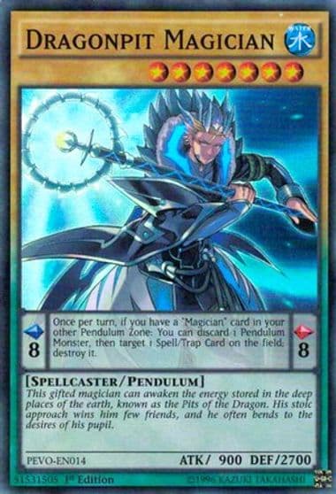 Dragonpit Magician Pendulum Evolution Yu-Gi-Oh! card