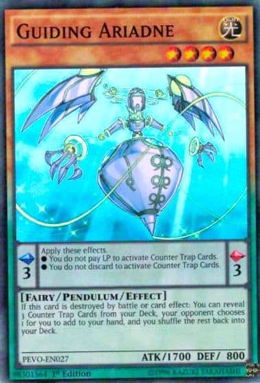 Guiding Ariadne Pendulum Evolution Yu-Gi-Oh! card