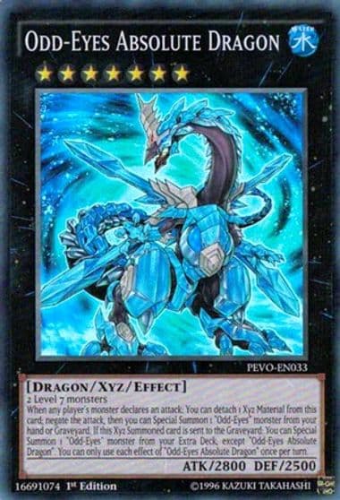 Odd Eyes Absolute Dragon Pendulum Evolution Yu-Gi-Oh! card