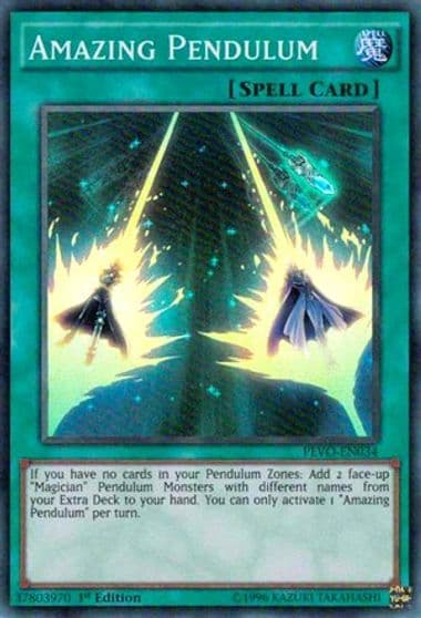 Amazing Pendulum Pendulum Evolution Yu-Gi-Oh! card