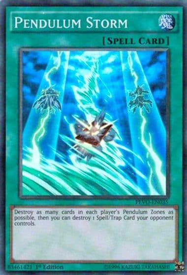 Pendulum Storm Pendulum Evolution Yu-Gi-Oh! card