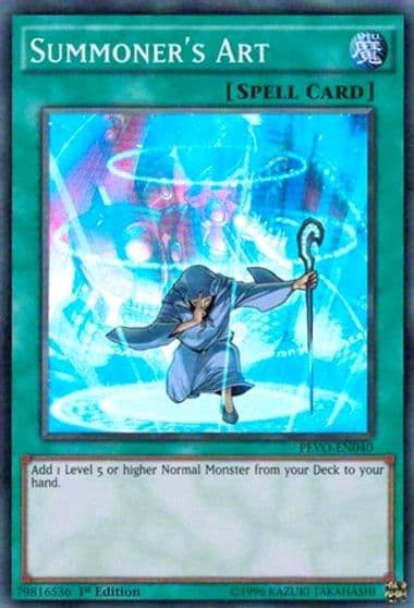 Summoners Art Pendulum Evolution Yu-Gi-Oh! card