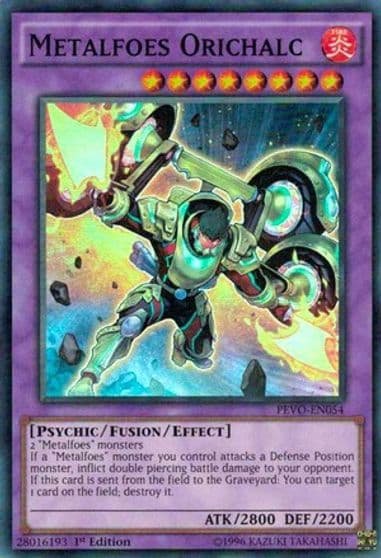 Metalfoes Orichalc Pendulum Evolution Yu-Gi-Oh! card