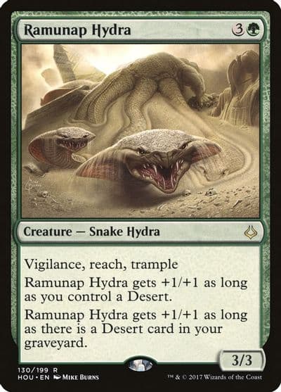 Ramunap Hydra Hour of Devastation Magic card