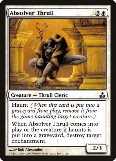Absolver Thrull Guildpact Magic card