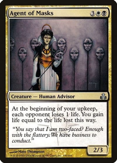 Agent of Masks Guildpact Magic card