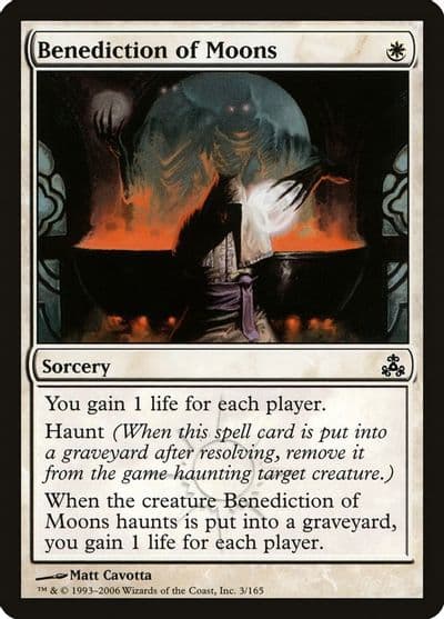 Benediction of Moons Guildpact Magic card