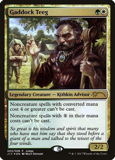 Gaddock Teeg Judge Promos Magic card