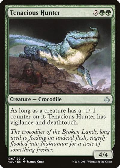 Tenacious Hunter Hour of Devastation Magic card