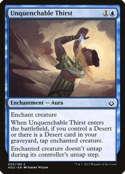 Unquenchable Thirst Hour of Devastation Magic card