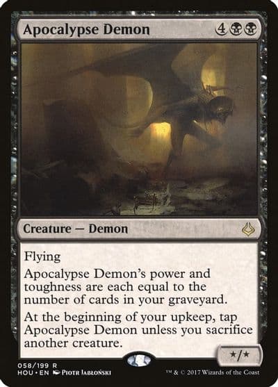 Apocalypse Demon Hour of Devastation Magic card
