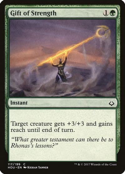 Gift of Strength Hour of Devastation Magic card