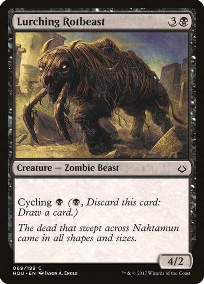 Lurching Rotbeast Hour of Devastation Magic card