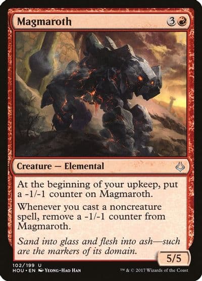 Magmaroth Hour of Devastation Magic card