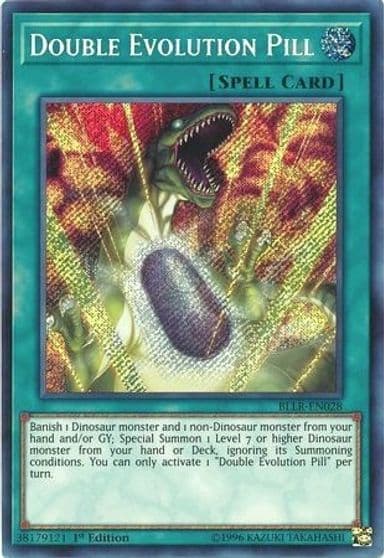 Double Evolution Pill Battles of Legend: Light's Revenge Yu-Gi-Oh! card