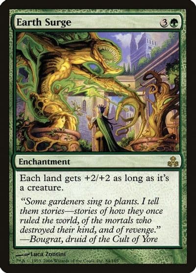 Earth Surge Guildpact Magic card