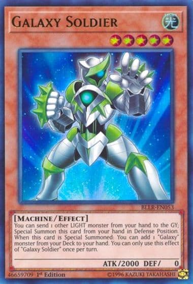 Galaxy Soldier Battles of Legend: Light's Revenge Yu-Gi-Oh! card