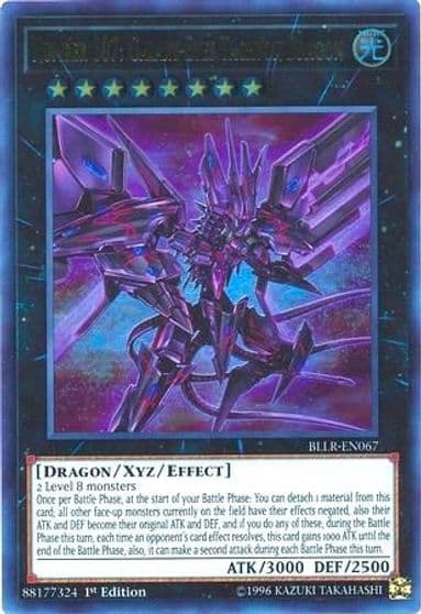 Number 107 Galaxy Eyes Tachyon Dragon Battles of Legend: Light's Revenge Yu-Gi-Oh! card