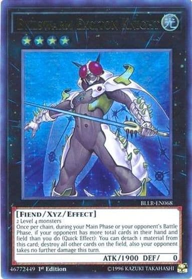 Evilswarm Exciton Knight Battles of Legend: Light's Revenge Yu-Gi-Oh! card