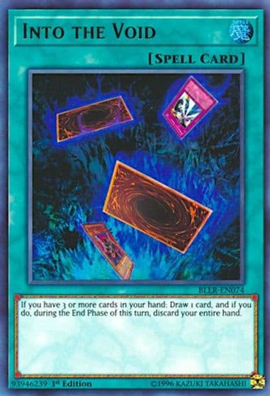 Into the Void Battles of Legend: Light's Revenge Yu-Gi-Oh! card