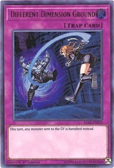 Different Dimension Ground Battles of Legend: Light's Revenge Yu-Gi-Oh! card