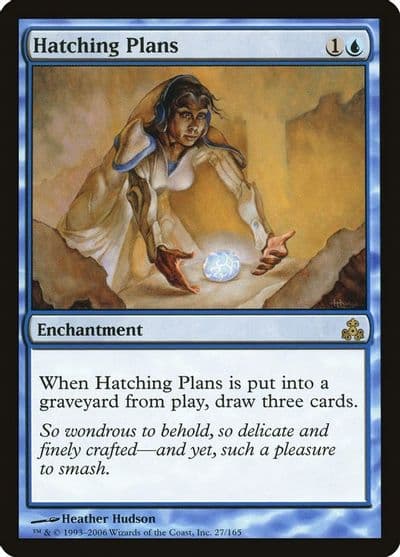 Hatching Plans Guildpact Magic card