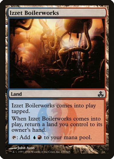 Izzet Boilerworks Guildpact Magic card