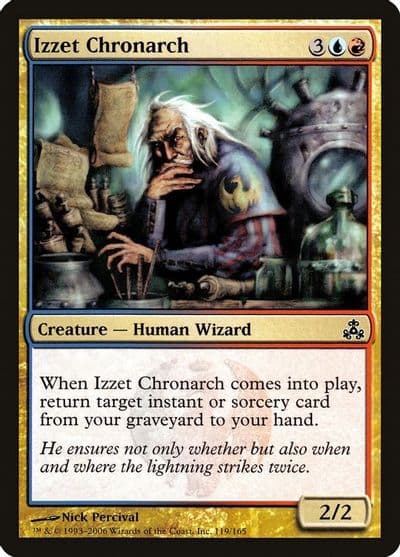 Izzet Chronarch Guildpact Magic card