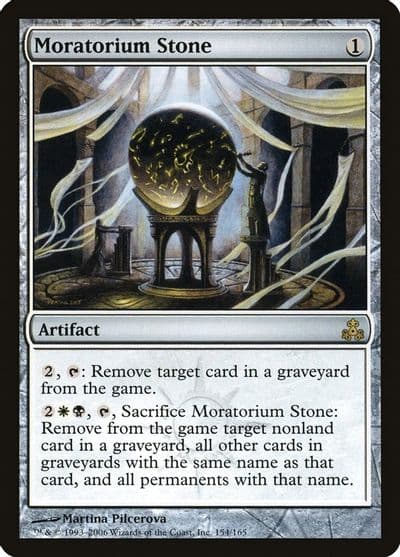 Moratorium Stone Guildpact Magic card