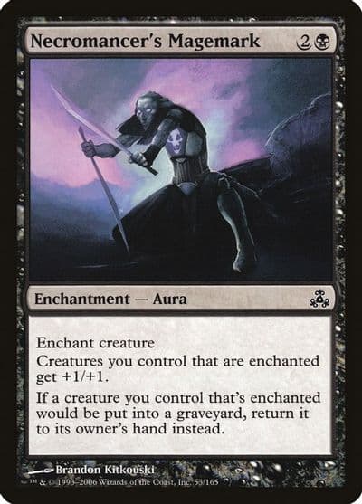 Necromancers Magemark Guildpact Magic card