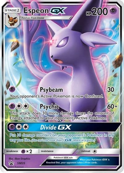 Espeon GX - SM35 SM Promos Pokemon card
