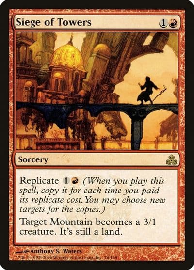Siege of Towers Guildpact Magic card