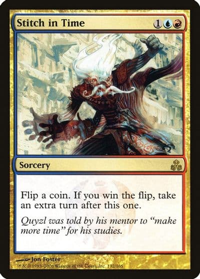 Stitch in Time Guildpact Magic card