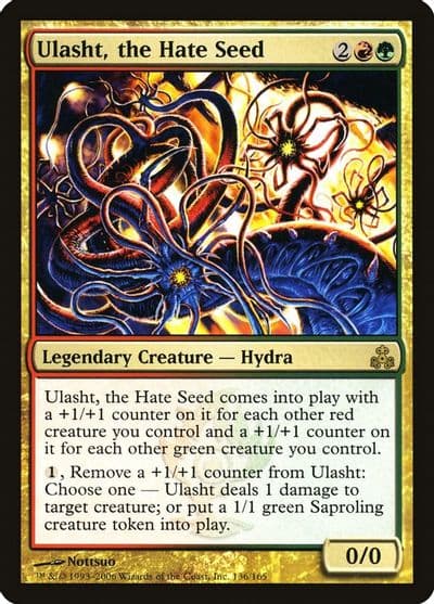 Ulasht the Hate Seed Guildpact Magic card