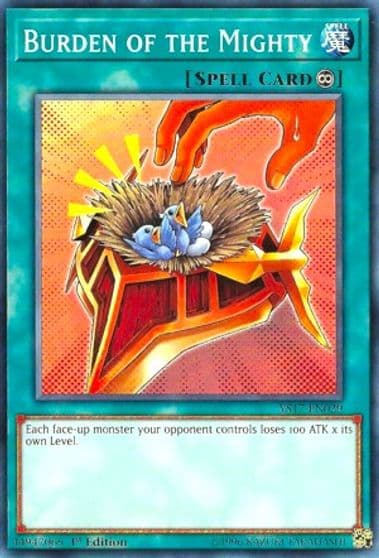 Burden of the Mighty Starter Deck: Link Strike Yu-Gi-Oh! card