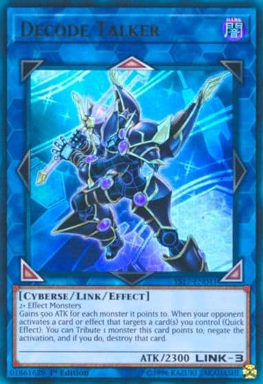 Decode Talker Starter Deck: Link Strike Yu-Gi-Oh! card