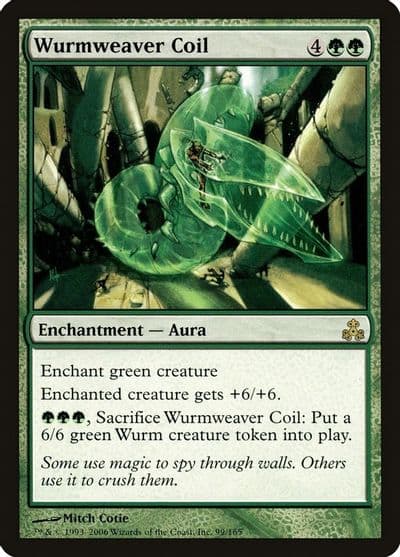 Wurmweaver Coil Guildpact Magic card