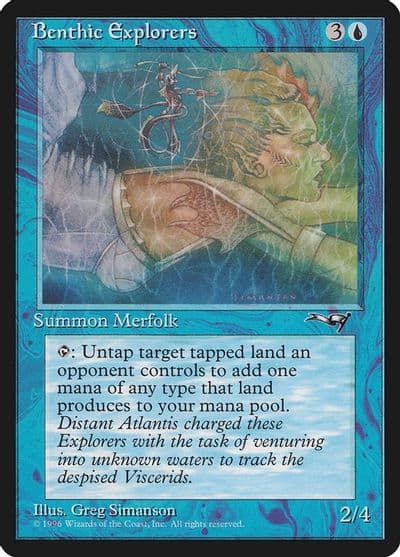 Benthic Explorers Alliances Magic card