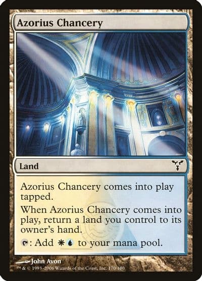 Azorius Chancery Dissension Magic card