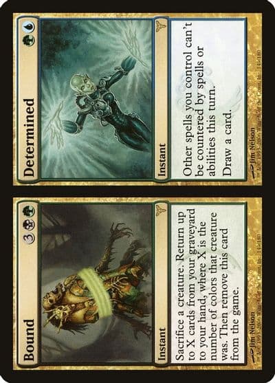 Bound Determined Dissension Magic card