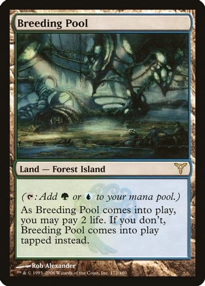 Breeding Pool Dissension Magic card